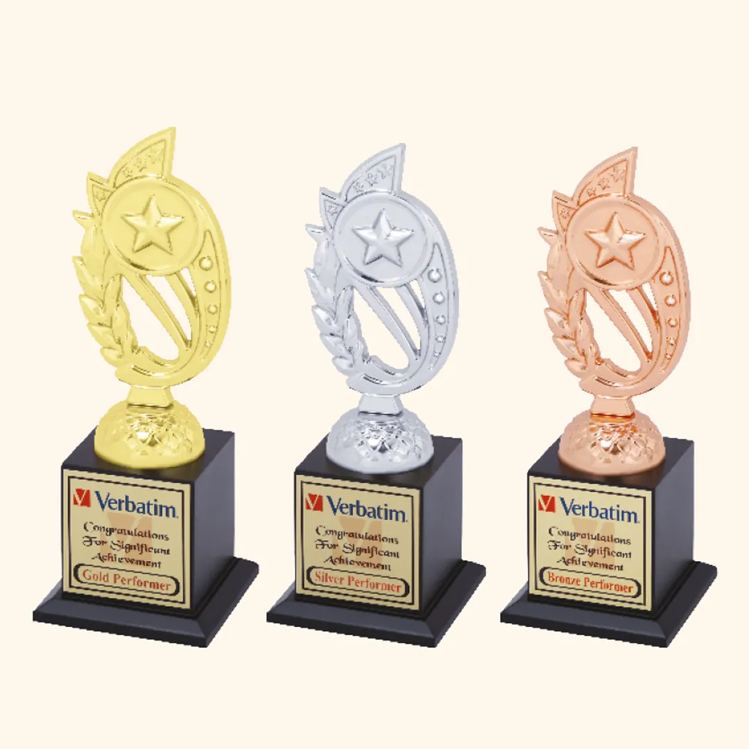 VERBATTINE- PI 26-942 (GOLD, SILVER, BRONZE) (11" x 4")